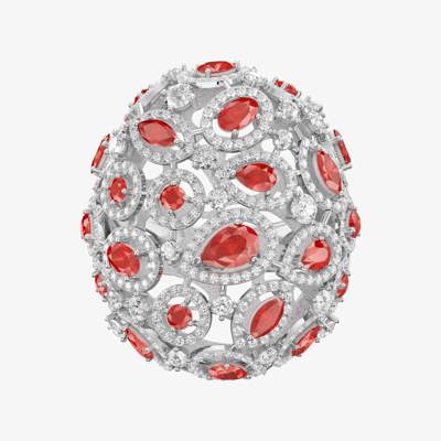 Ruby Galaxy Jewelry Ring